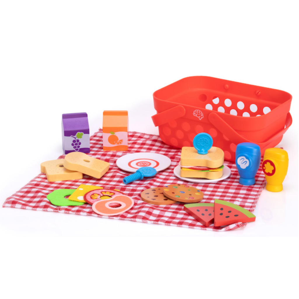 PRETENDABLES PRETENDABLES PICNIC BASKET