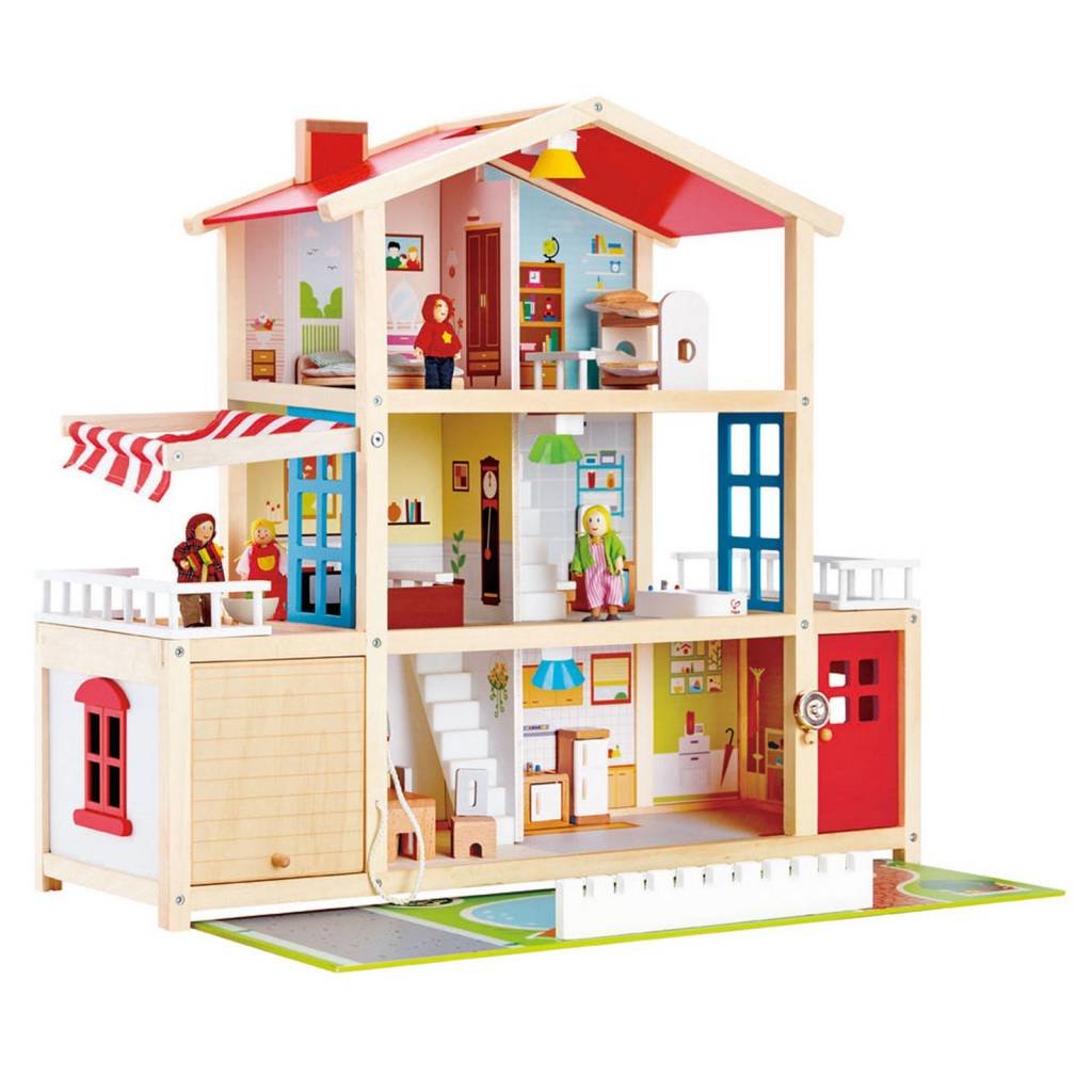 HAPE FAMILY MANSION DOLLHOUSE*