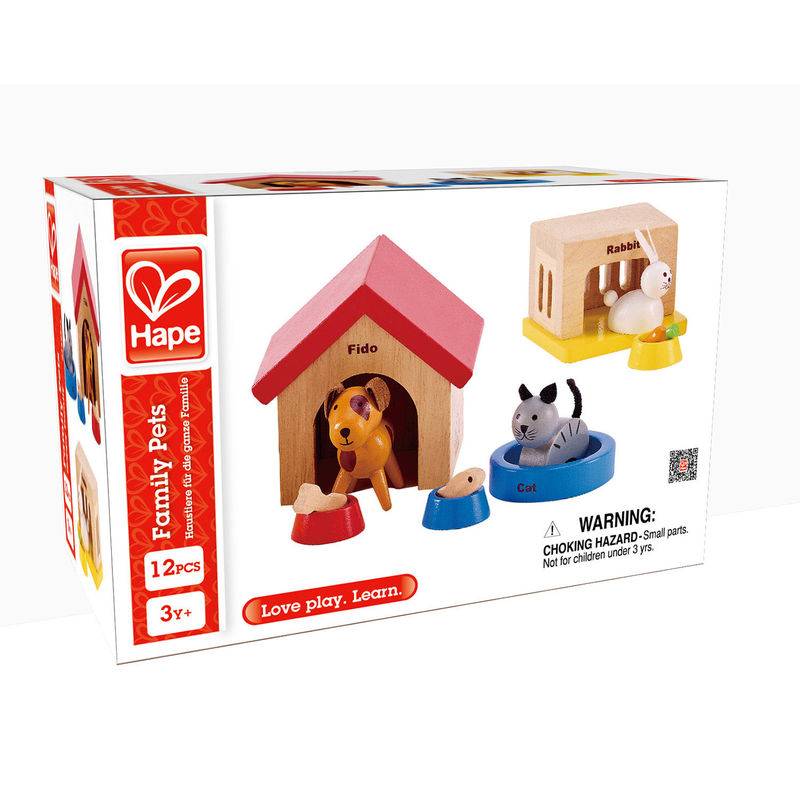 hape dollhouse family