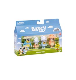 LICENSE 2 PLAY, INC BLUEY 4 PACK FIGURES