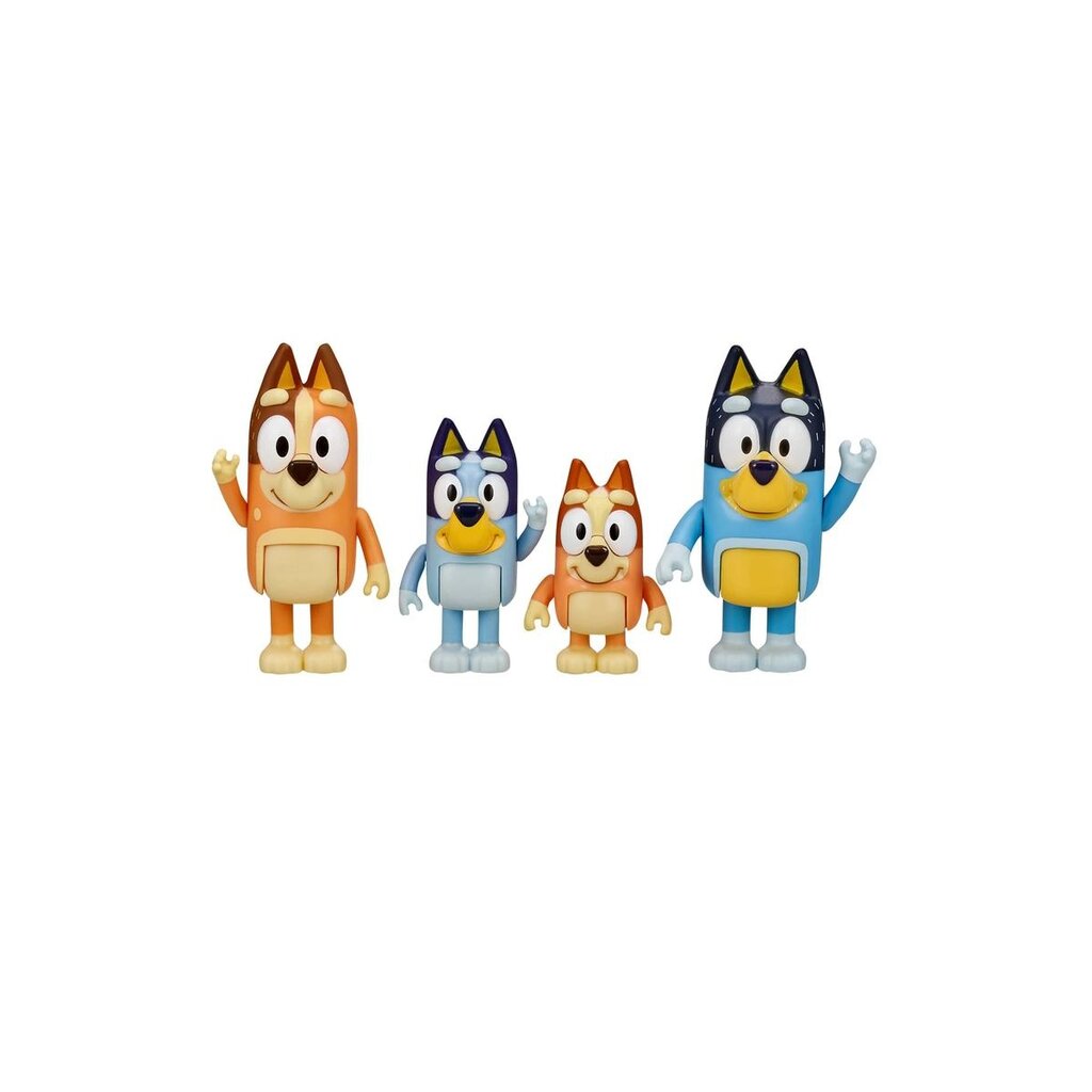 LICENSE 2 PLAY, INC BLUEY 4 PACK FIGURES