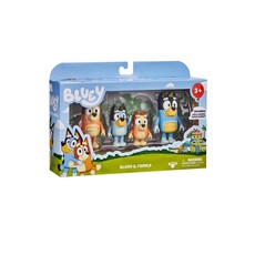 LICENSE 2 PLAY, INC BLUEY 4 PACK FIGURES
