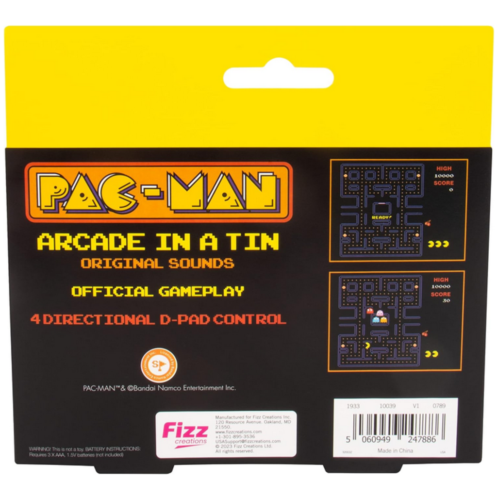 FIZZ CREATIONS ARCADE IN A TIN PAC-MAN