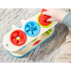 MELISSA AND DOUG MATCH & PUSH SPINNING TOPS
