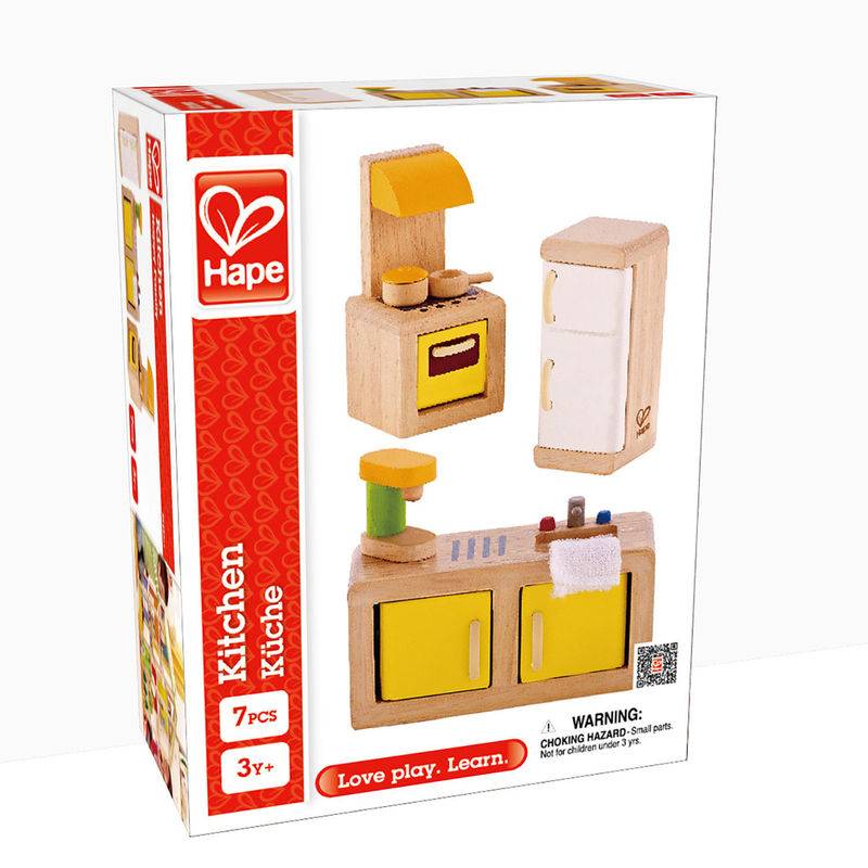 HAPE DOLLHOUSE KITCHEN* THE TOY STORE