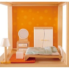 HAPE DOLLHOUSE MASTER BEDROOM*