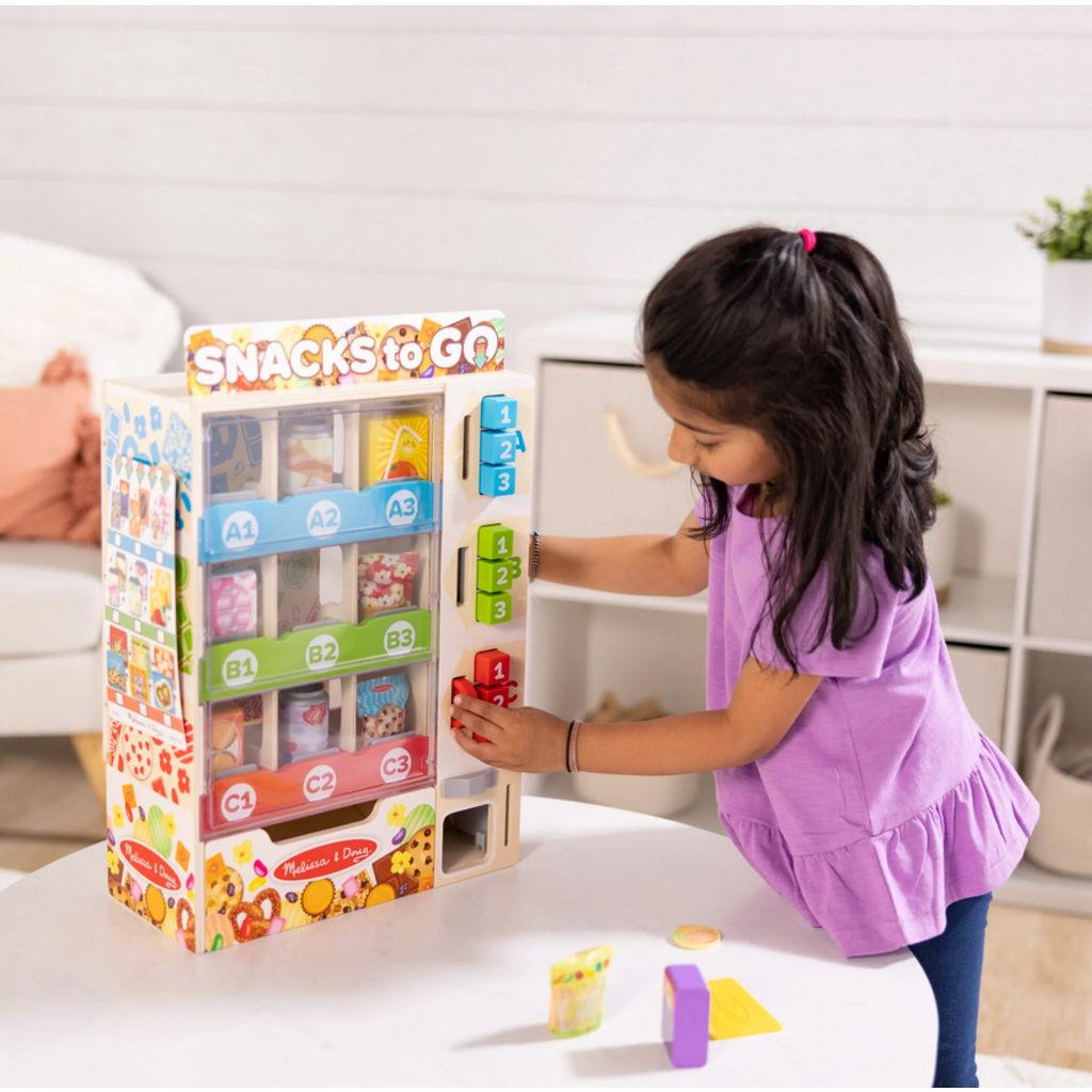 MELISSA AND DOUG VENDING MACHINE PLAY SET