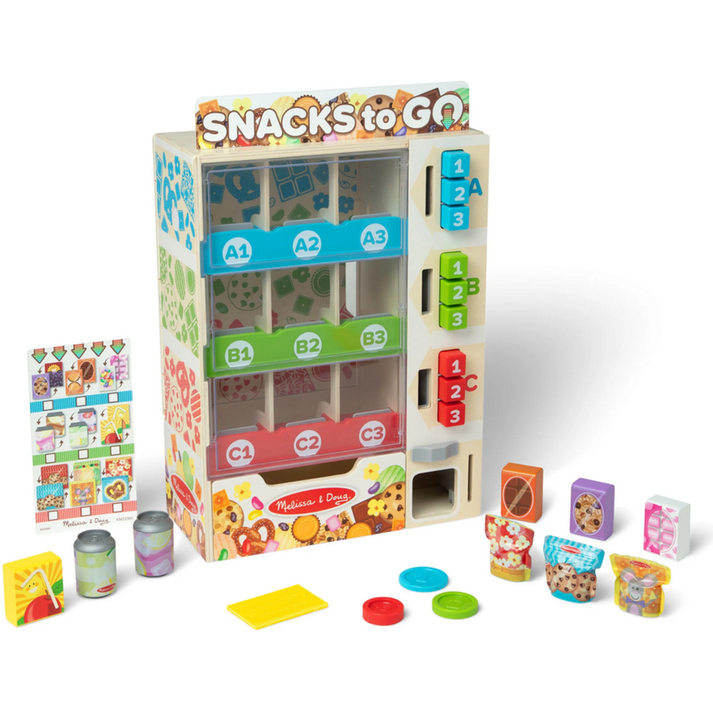 MELISSA AND DOUG VENDING MACHINE PLAY SET