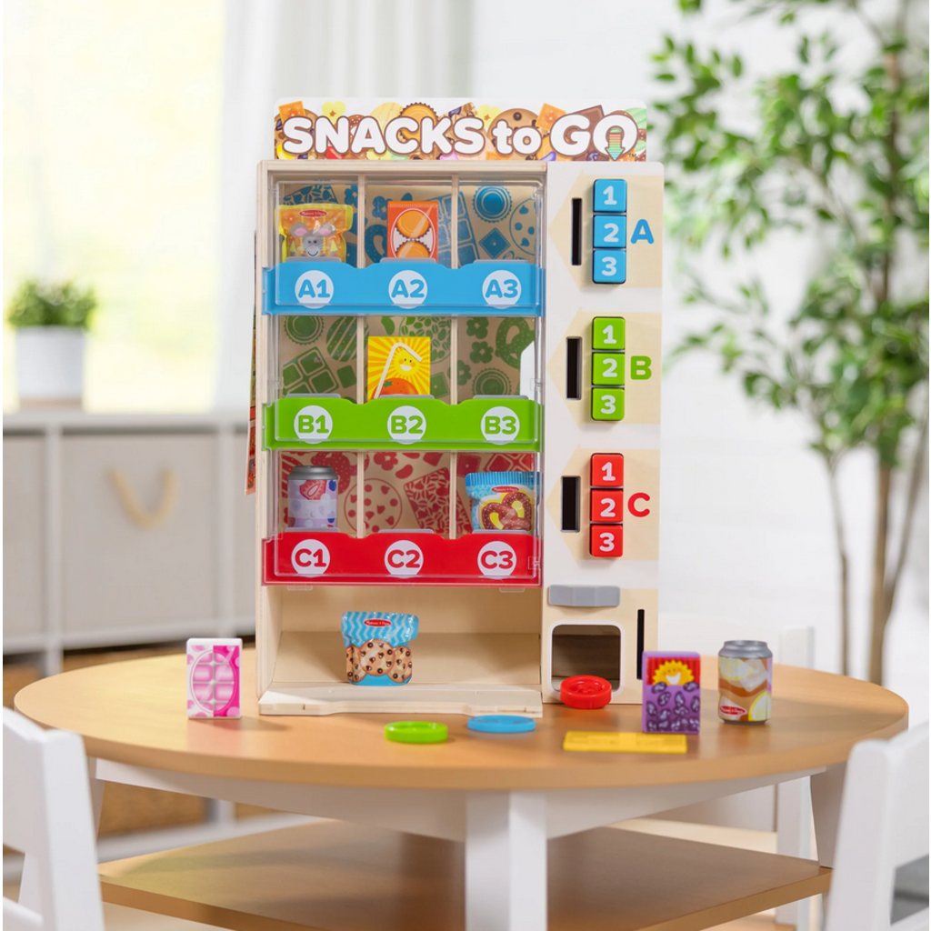 MELISSA AND DOUG VENDING MACHINE PLAY SET