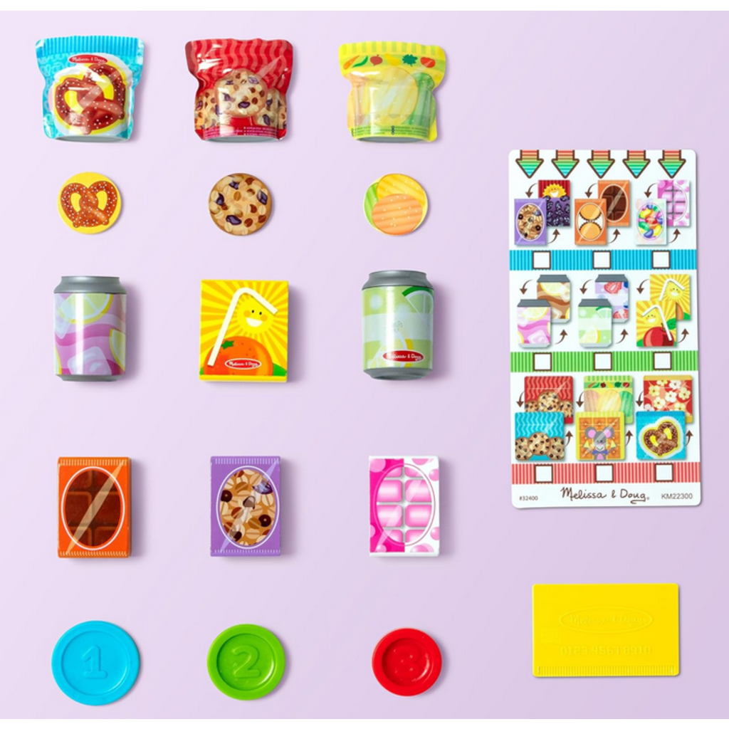 MELISSA AND DOUG VENDING MACHINE PLAY SET