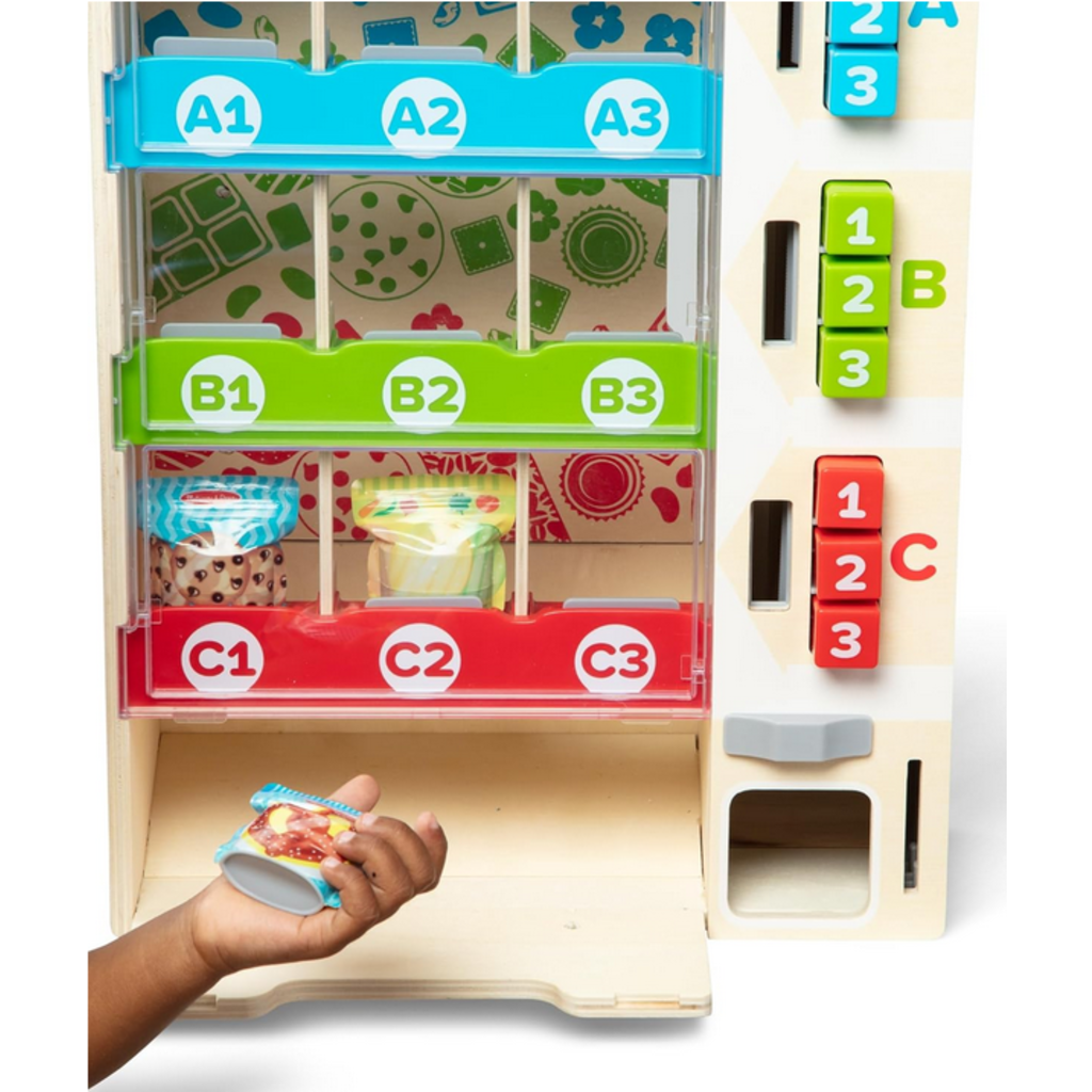 MELISSA AND DOUG VENDING MACHINE PLAY SET