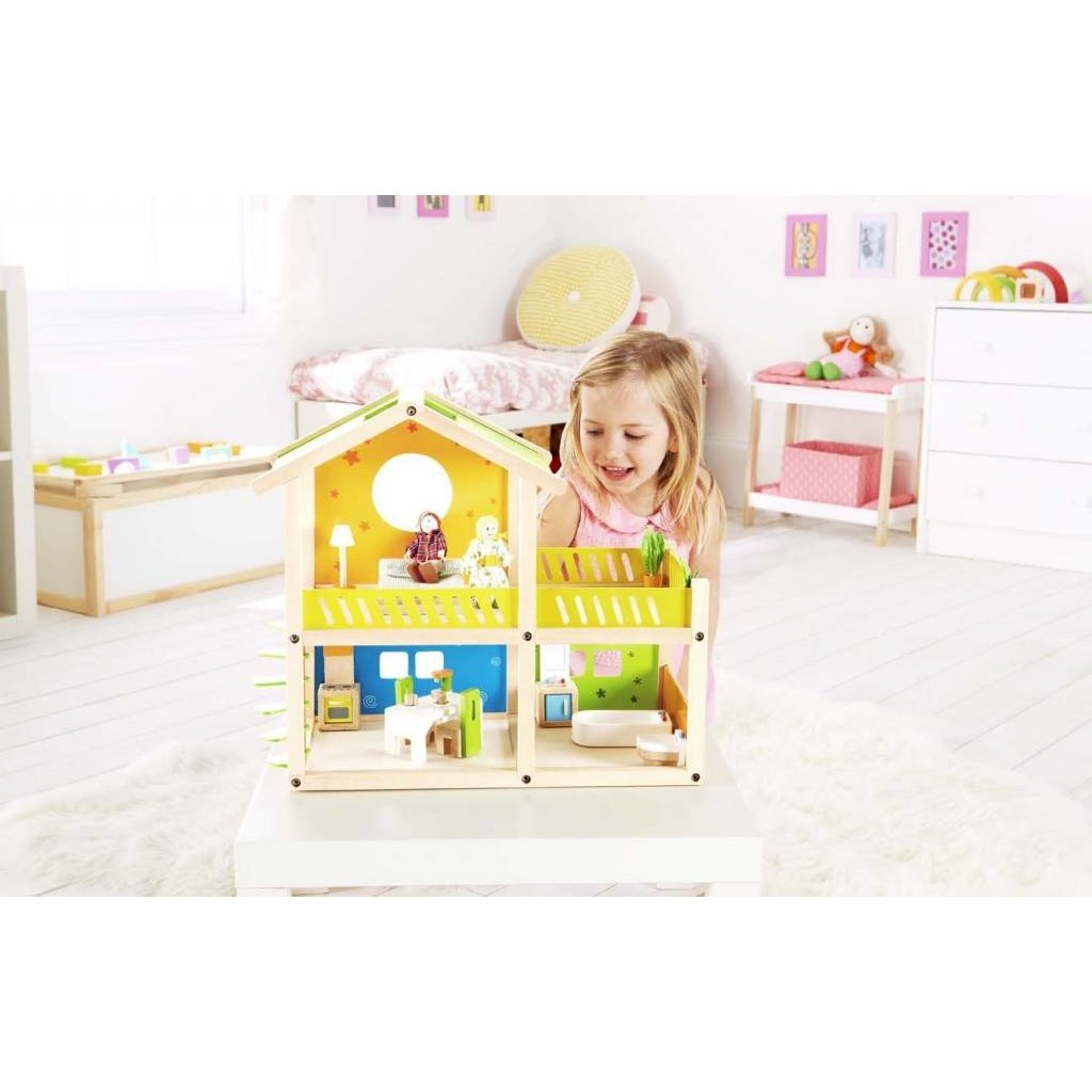 hape happy villa dollhouse