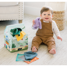 SNESORY SPROUTS SENSORY PEEK & PULL TISSUE BOX