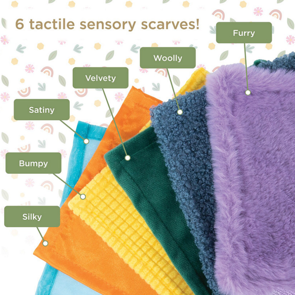 SNESORY SPROUTS SENSORY PEEK & PULL TISSUE BOX
