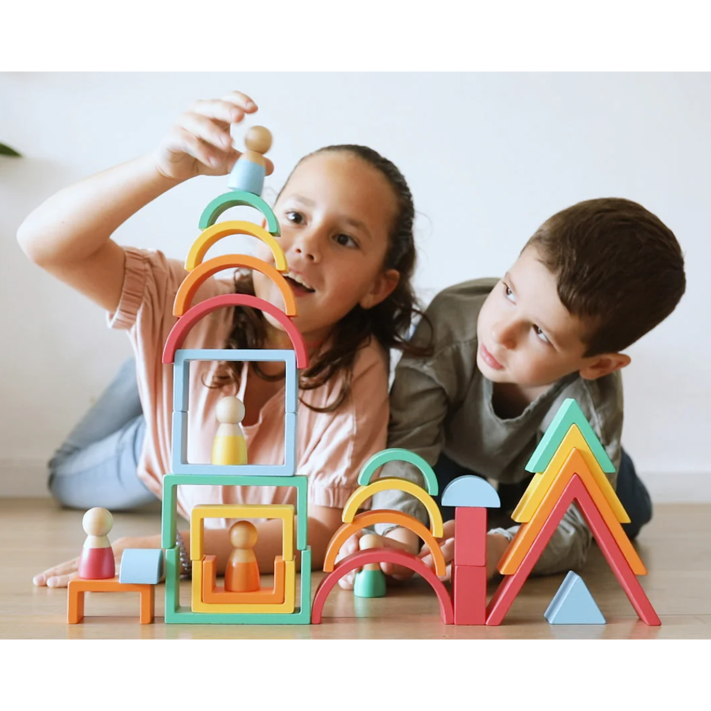 NOVA RAINBOW WOODEN BLOCKS