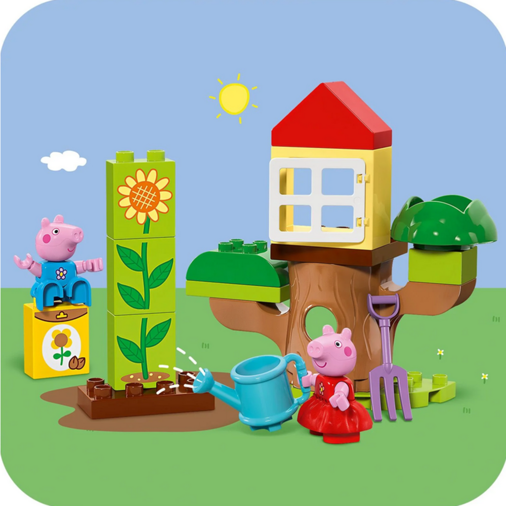 LEGO PEPPA PIG GARDEN AND TREE HOUSE