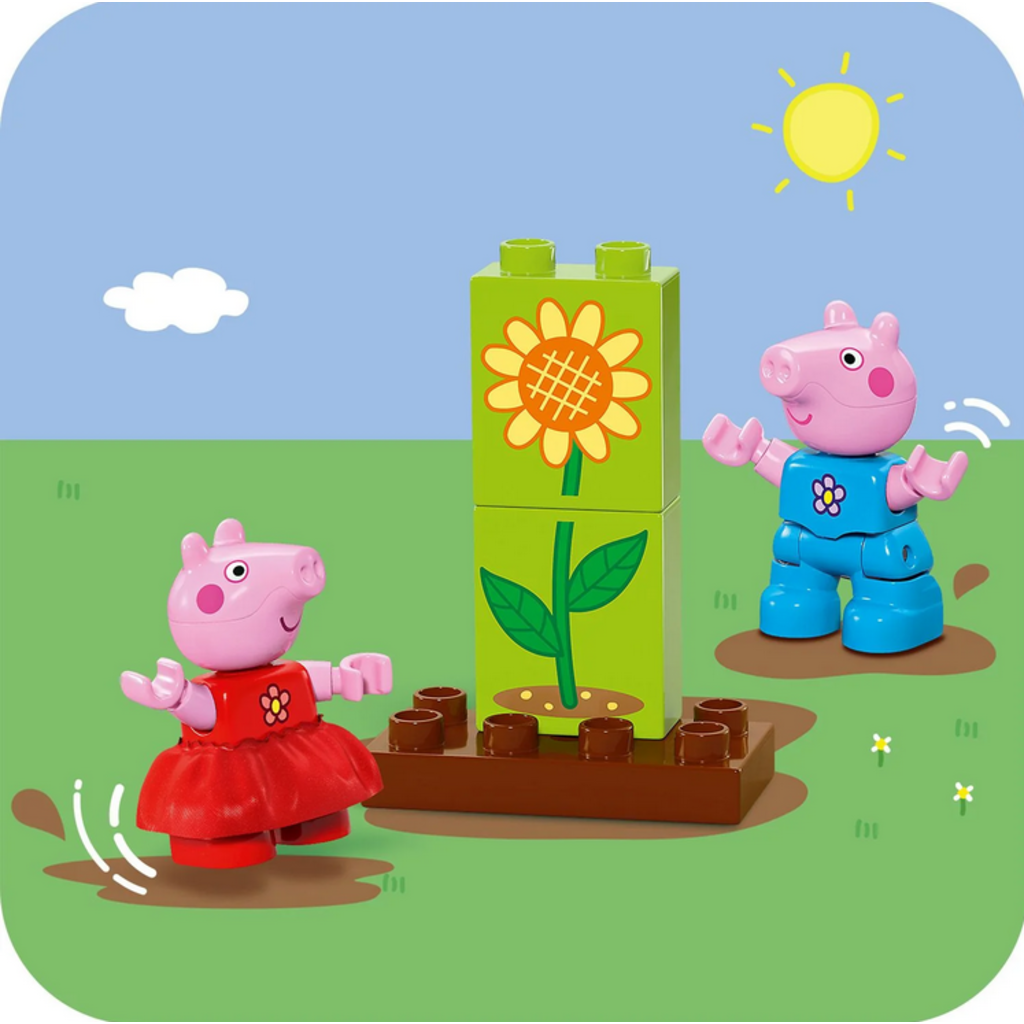 LEGO PEPPA PIG GARDEN AND TREE HOUSE