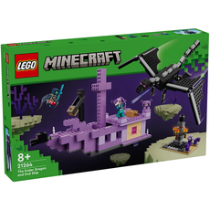 LEGO THE ENDER DRAGON AND END SHIP