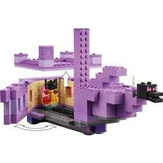 LEGO THE ENDER DRAGON AND END SHIP