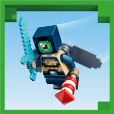 LEGO THE ENDER DRAGON AND END SHIP