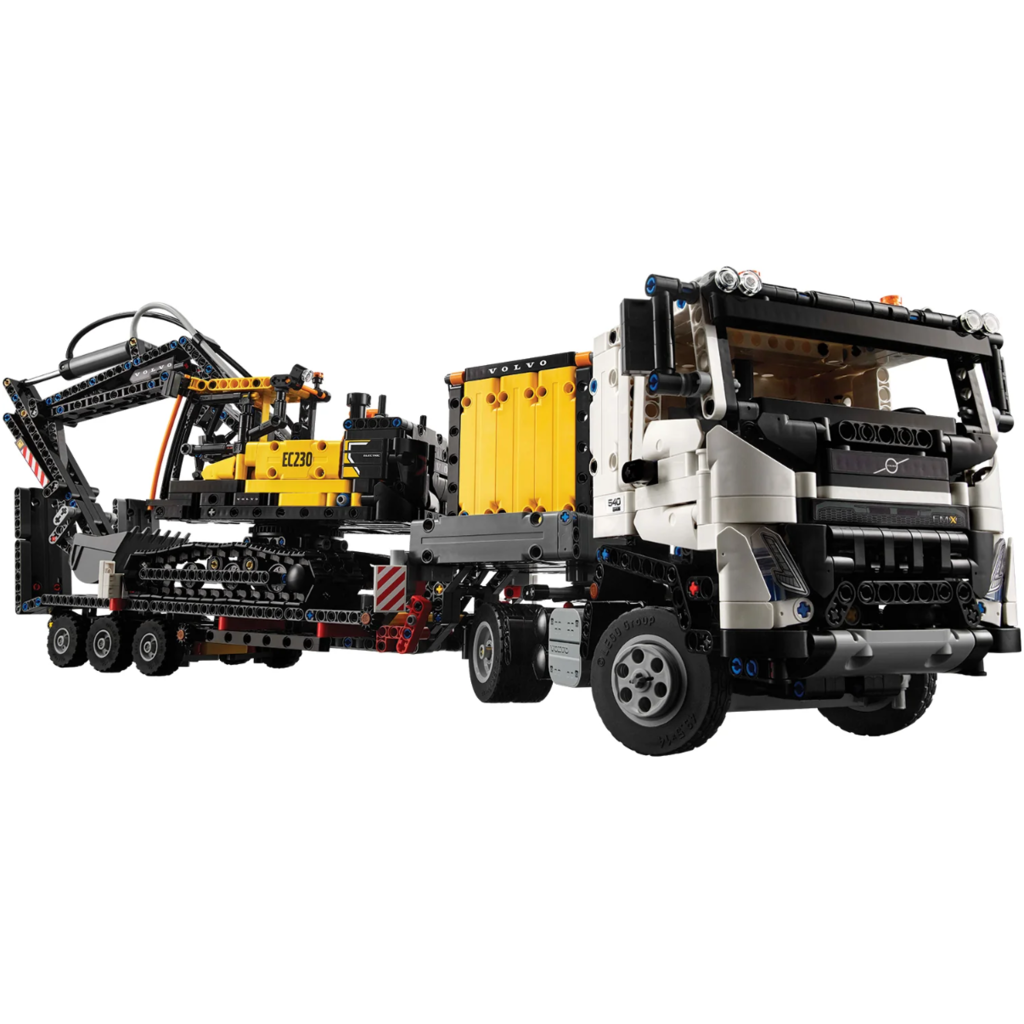 LEGO VOLVO FMX TRUCK & EC230 ELECTRIC EXCAVATOR
