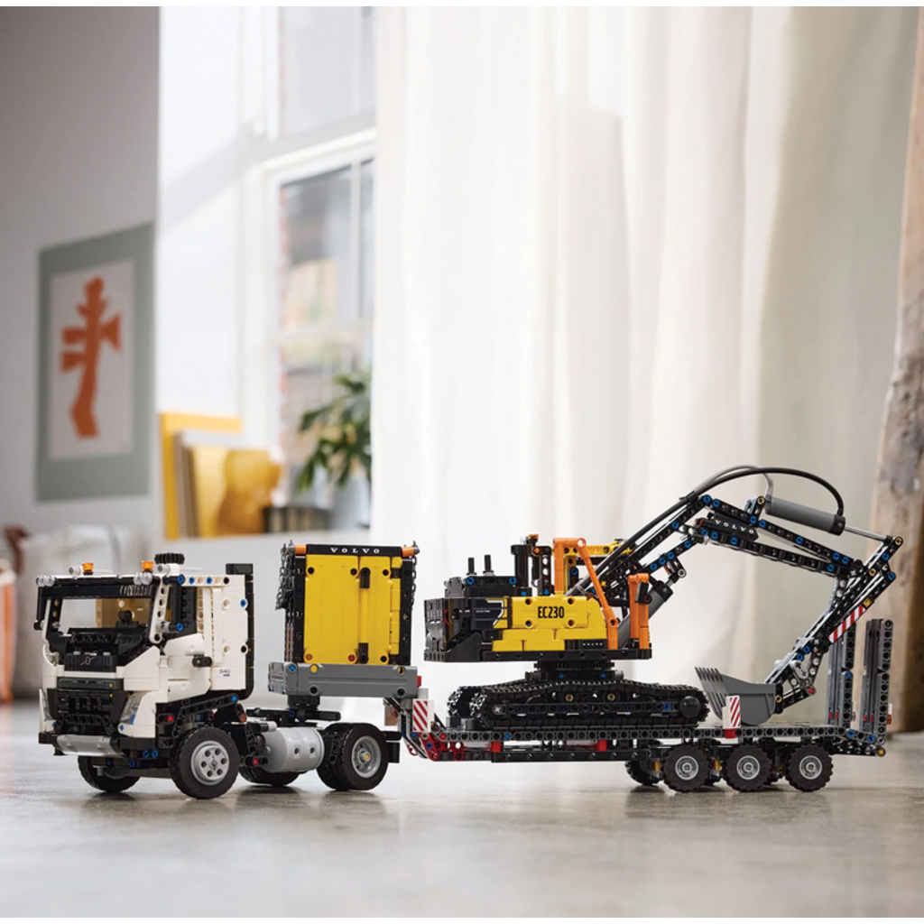 LEGO VOLVO FMX TRUCK & EC230 ELECTRIC EXCAVATOR