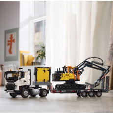 LEGO VOLVO FMX TRUCK & EC230 ELECTRIC EXCAVATOR