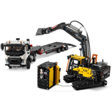 LEGO VOLVO FMX TRUCK & EC230 ELECTRIC EXCAVATOR