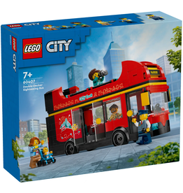 LEGO RED DOUBLE-DECKER SIGHTSEEING BUS
