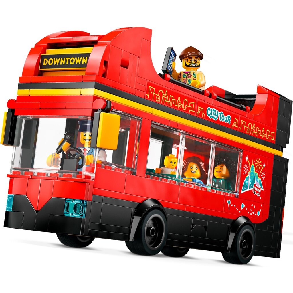 LEGO RED DOUBLE-DECKER SIGHTSEEING BUS