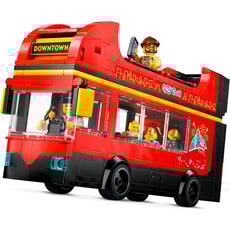 LEGO RED DOUBLE-DECKER SIGHTSEEING BUS