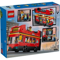 LEGO RED DOUBLE-DECKER SIGHTSEEING BUS