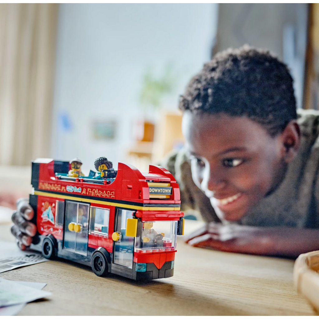 LEGO RED DOUBLE-DECKER SIGHTSEEING BUS
