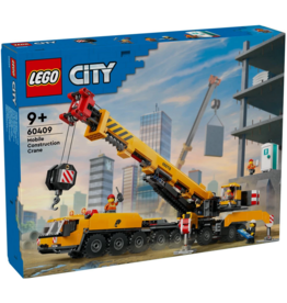 LEGO YELLOW MOBILE CONSTRUCTION CRANE