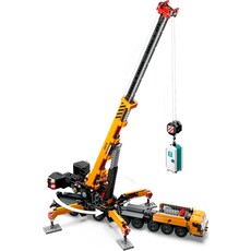LEGO YELLOW MOBILE CONSTRUCTION CRANE
