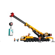 LEGO YELLOW MOBILE CONSTRUCTION CRANE