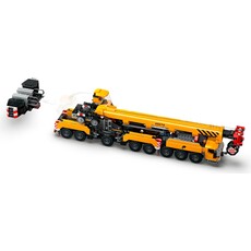 LEGO YELLOW MOBILE CONSTRUCTION CRANE