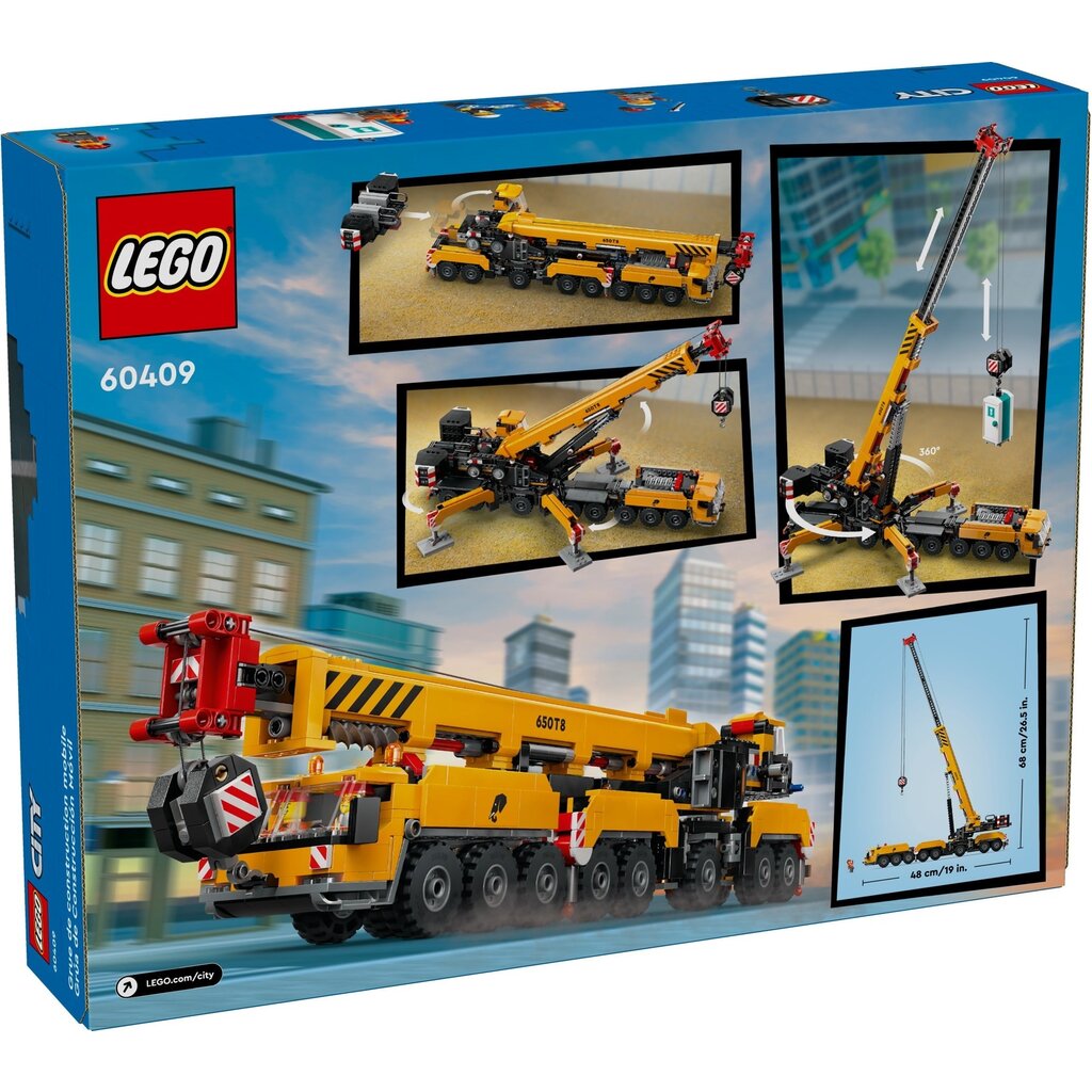 LEGO MOBILE CONSTRUCTION CRANE