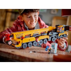 LEGO YELLOW MOBILE CONSTRUCTION CRANE