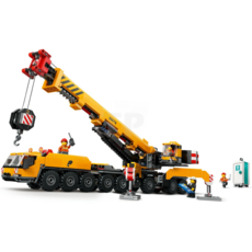 LEGO YELLOW MOBILE CONSTRUCTION CRANE