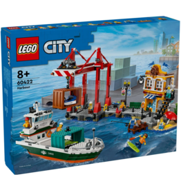 LEGO SEASIDE HARBOR WITH CARGO SHIP