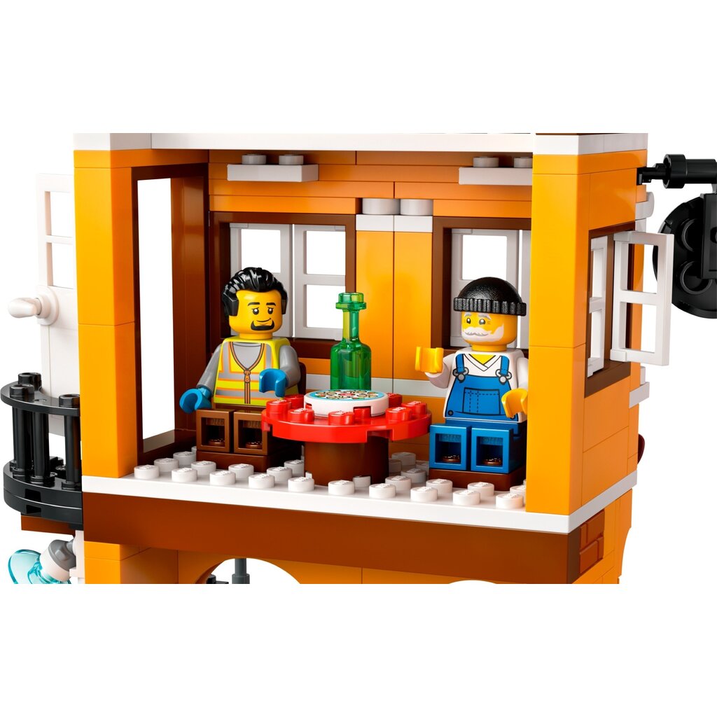 LEGO SEASIDE HARBOR WITH CARGO SHIP