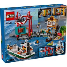LEGO SEASIDE HARBOR WITH CARGO SHIP