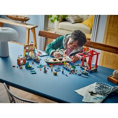 LEGO SEASIDE HARBOR WITH CARGO SHIP