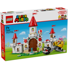 LEGO BATTLE WITH ROY AT PEACH'S CASTLE