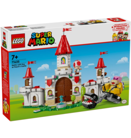LEGO BATTLE WITH ROY AT PEACH'S CASTLE