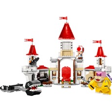 LEGO BATTLE WITH ROY AT PEACH'S CASTLE