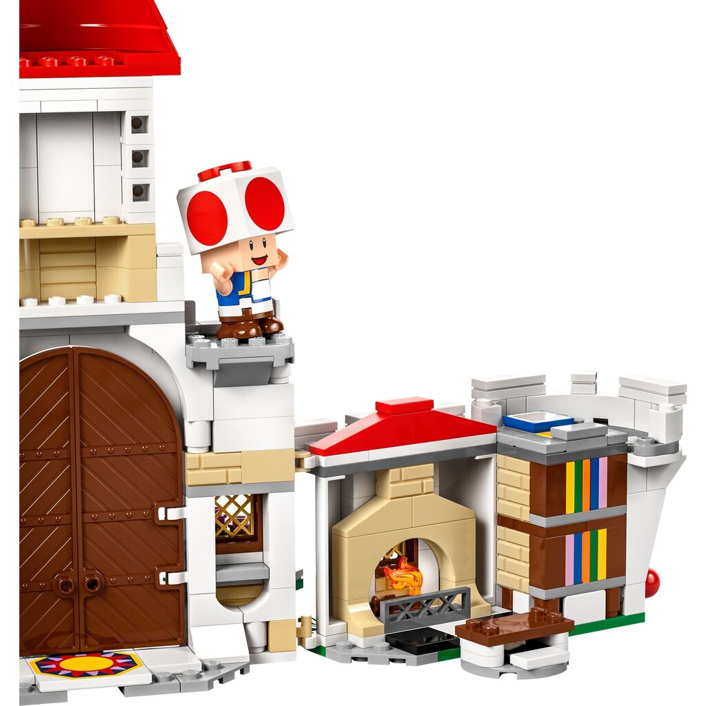 LEGO BATTLE WITH ROY AT PEACH'S CASTLE