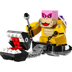 LEGO BATTLE WITH ROY AT PEACH'S CASTLE