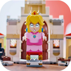 LEGO BATTLE WITH ROY AT PEACH'S CASTLE